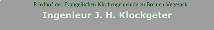 Ingenieur J. H. Klockgeter