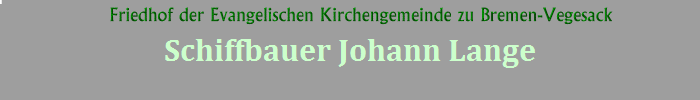 Schiffbauer Johann Lange
