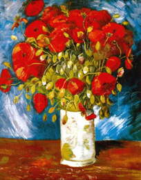 Springer - Mohnblumen van Gogh